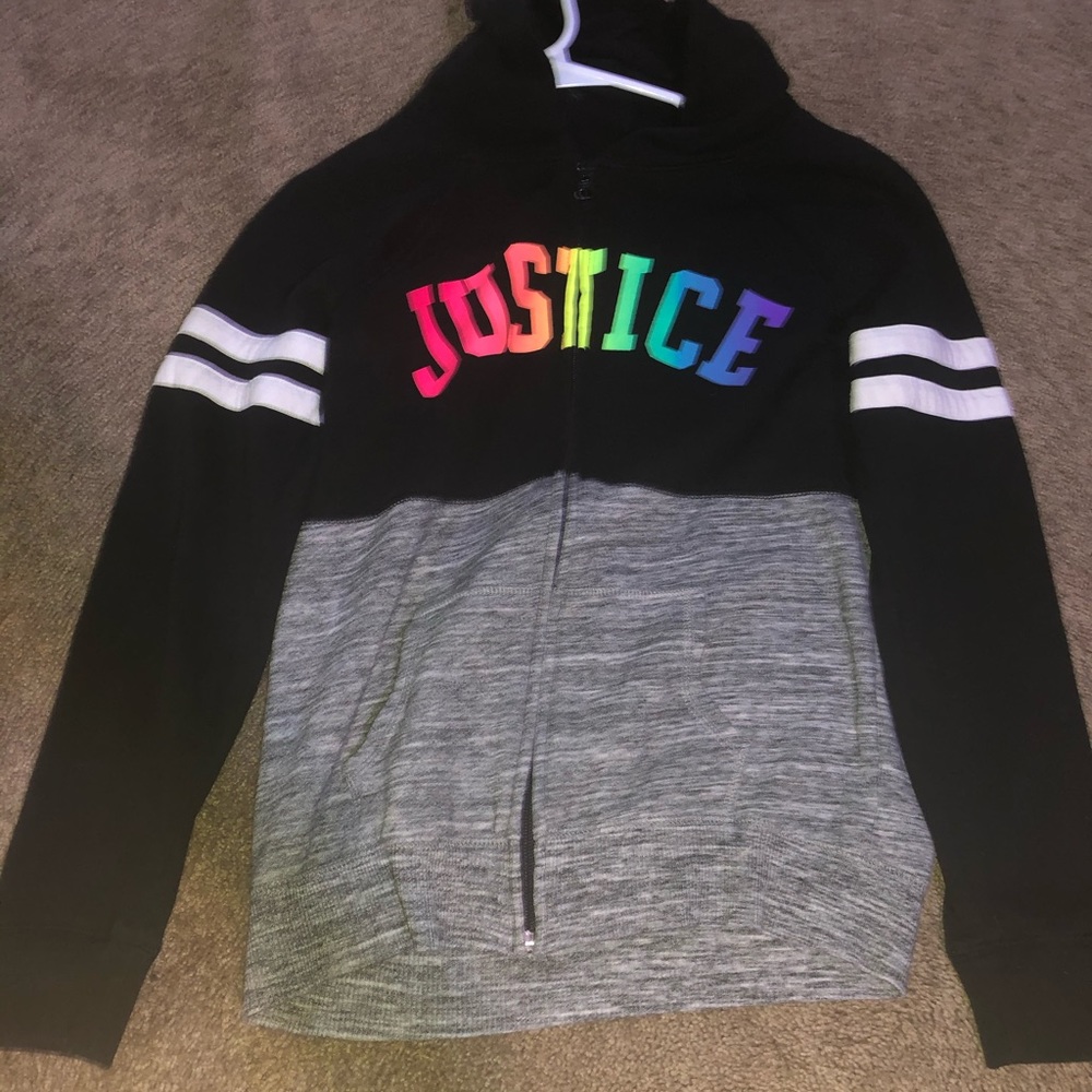 justice zip up